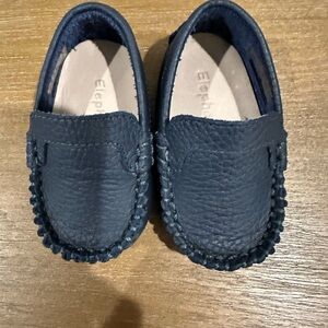 Elephantito Dark Blue Kids Moccasins